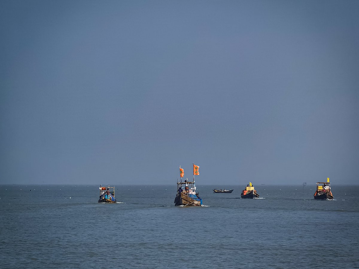 Bangladesh is gaining new land from river sediment faster than it is losing it