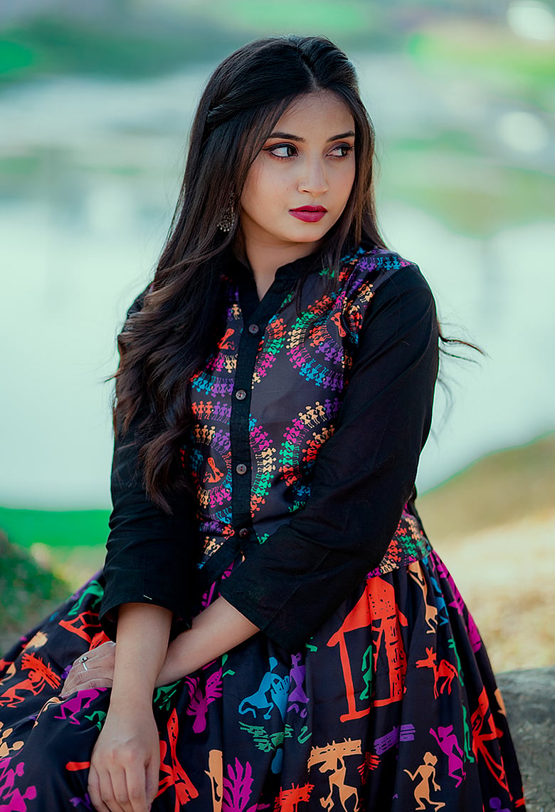 নানা থিমে দৃষ্টিনন্দন স্কার্ট