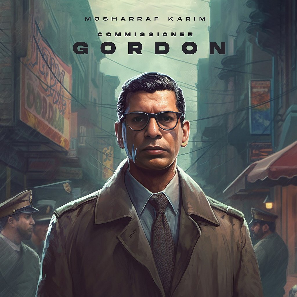 ‘কমিশনার গর্ডন’ চরিত্রে মোশাররফ করিমকে পছন্দের তালিকায় রাখা হয়েছে। ছবি: ফেসবুক