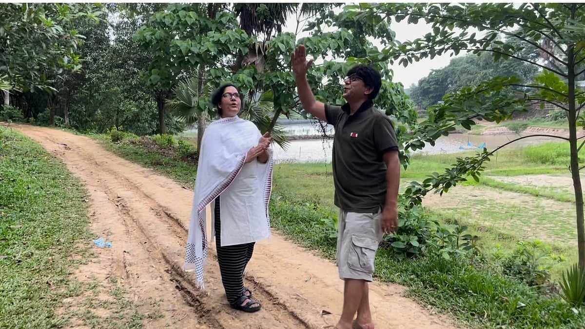 শাহনাজ খুশি ও চঞ্চল চৌধুরী। ছবি: ফেসবুক