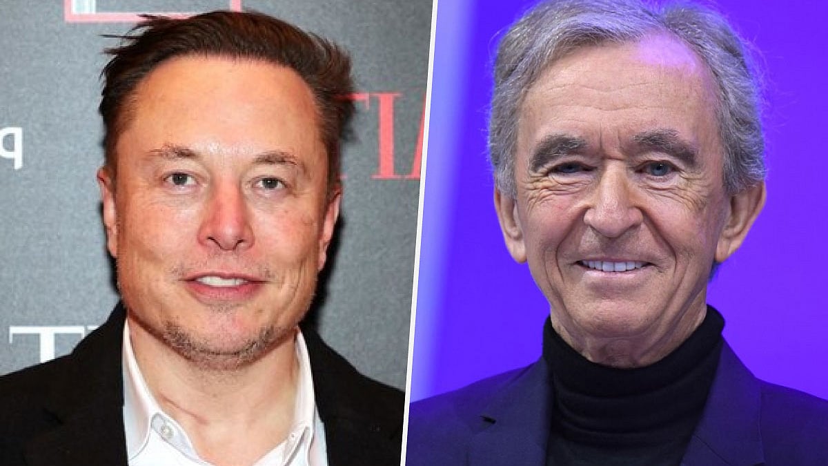 দুই শীর্ষস্থানীয় ধনী ইলন মাস্ক ও বার্নার্ড আর্নল্ট