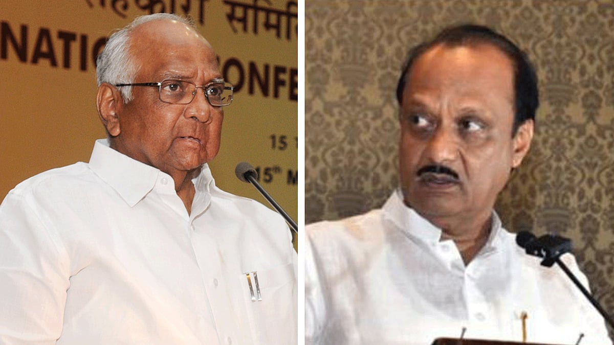 শারদ পাওয়ার ও অজিত পাওয়ার 