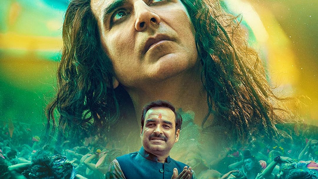 ‘ও্এমজি ২’ সিনেমার পোস্টার। আইএমডিবি