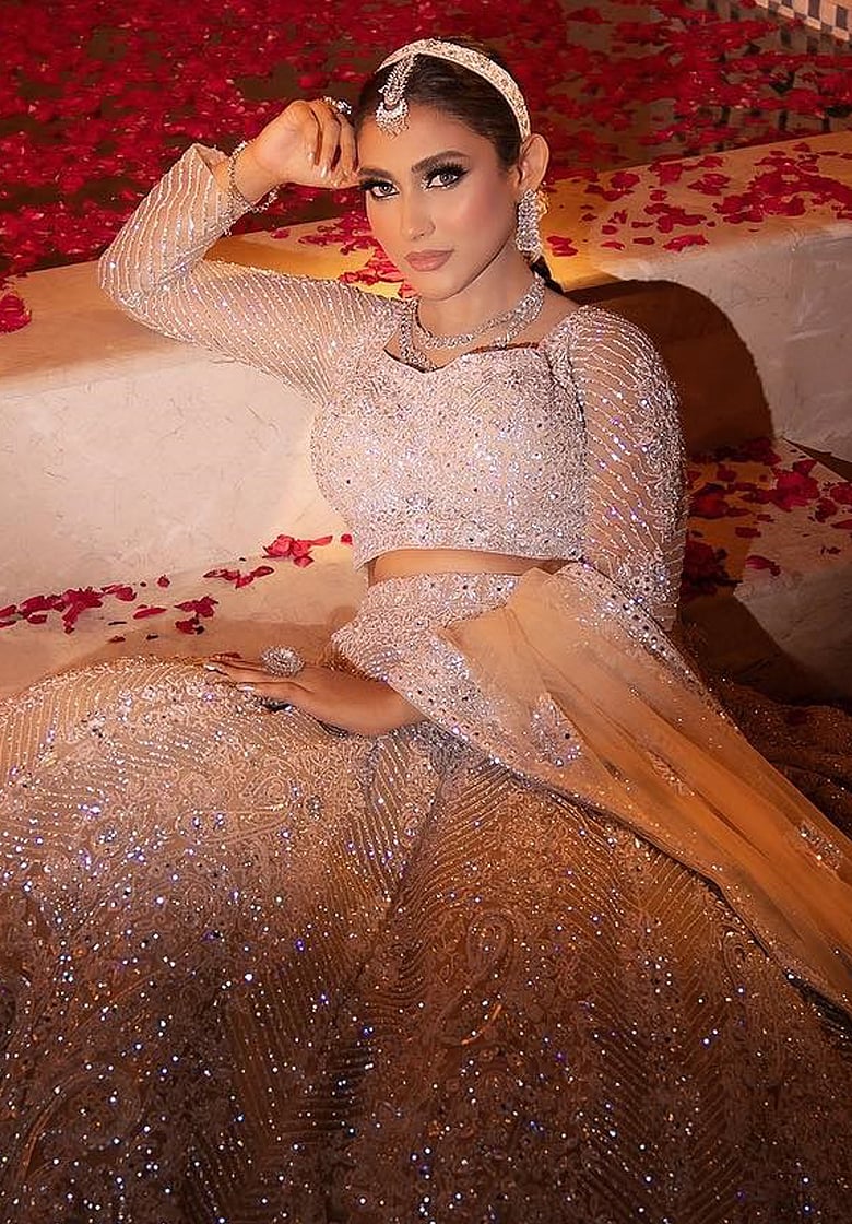 মেহজাবীনের রাজকীয় সাজপোশাক