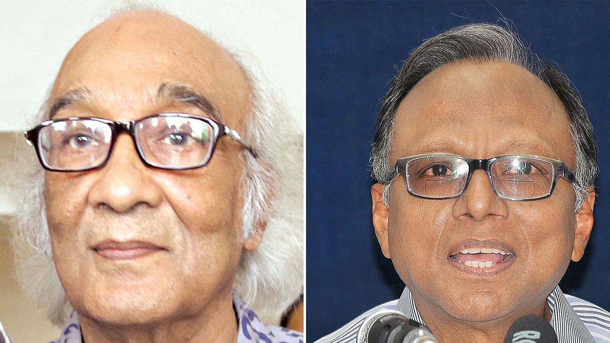 শফিক রেহমান ও আমার দেশের ভারপ্রাপ্ত সম্পাদক মাহমুদুর রহমান