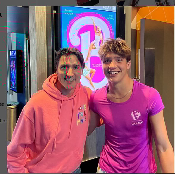 ছবি: জাস্টিন ট্রুডোর ইনস্টাগ্রাম থেকে নেওয়া