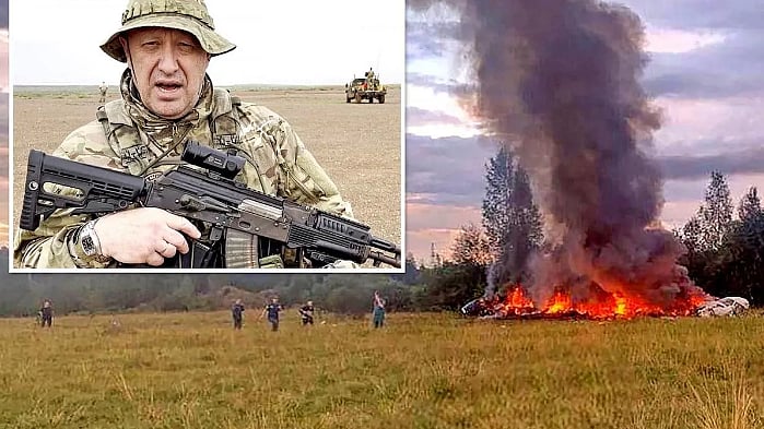 ভাগনার প্রধান ইয়েভগেনি প্রিগোশিন বিমান দুর্ঘটনায় নিহত হয়েছে বলে খবর প্রকাশ হয়েছে