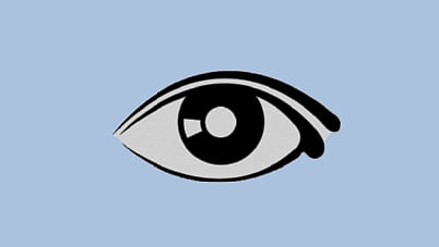 চোখের প্রতীকী ছবি