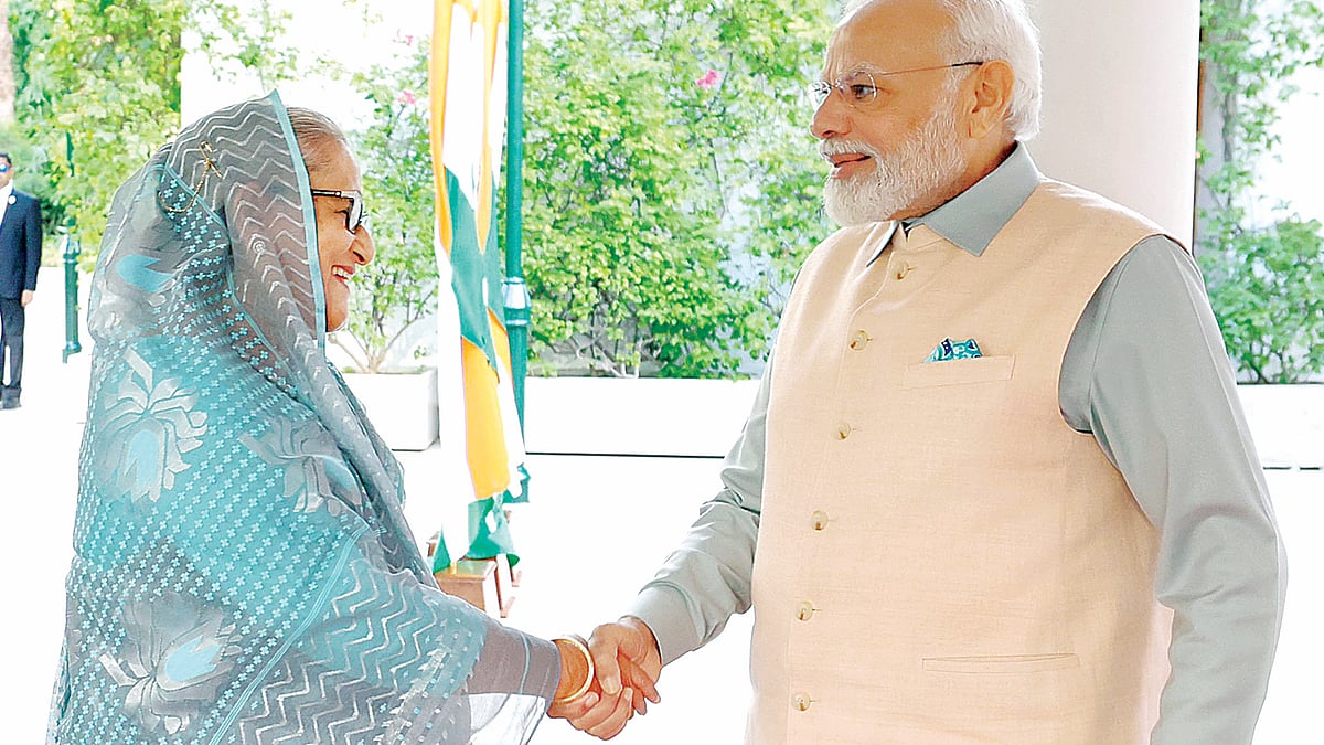 ছবি: ভারতের প্রধানমন্ত্রীর টুইট থেকে