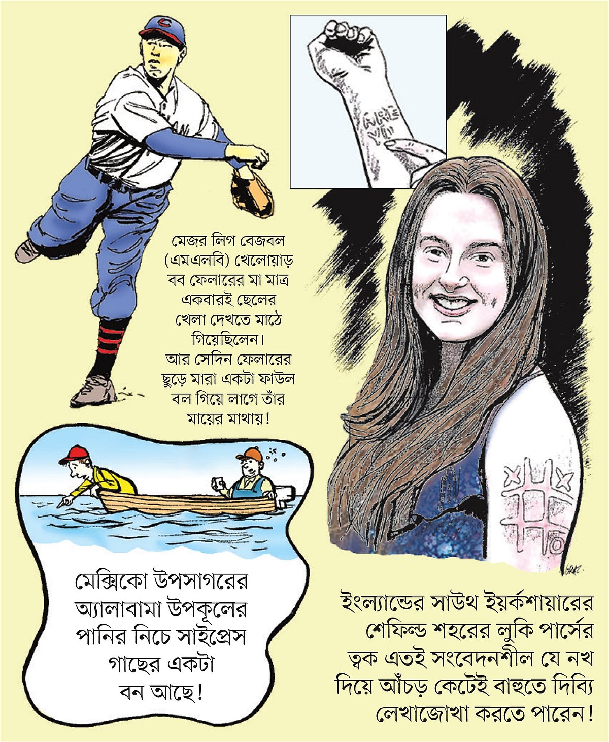 মেক্সিকো উপসাগরের অ্যালাবামা উপকূলের পানির নিচে সাইপ্রেস গাছের একটা বন আছে!