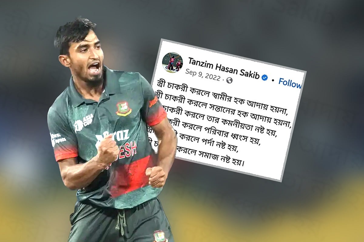 তানজিম হাসান সাকিব ও তাঁর ভাইরাল পোস্ট অবলম্বনে কোলাজ