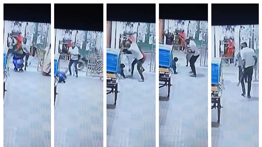 ছবি: সিসিটিভির ভিডিও থেকে নেওয়া