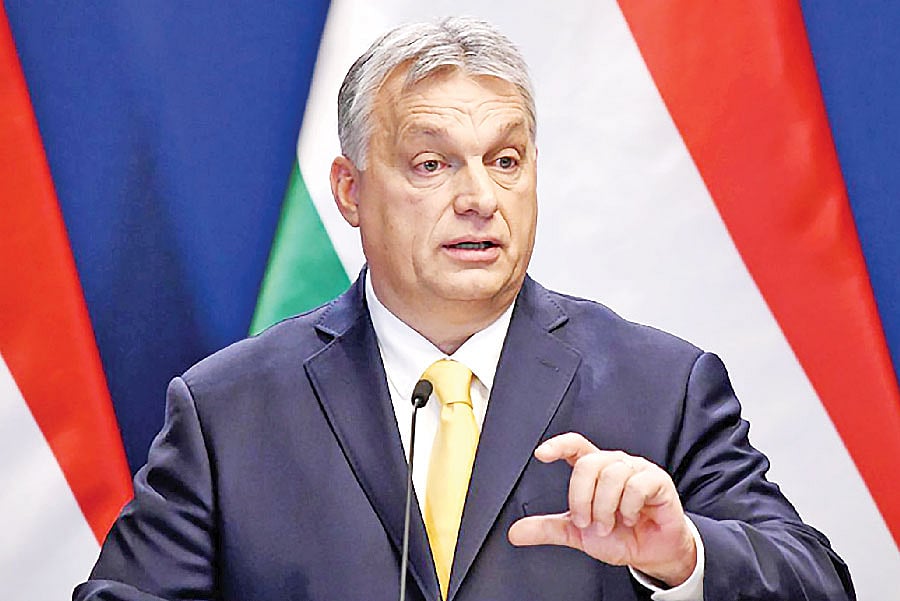 হাঙ্গেরির প্রধানমন্ত্রী ভিক্তর ওরবান
