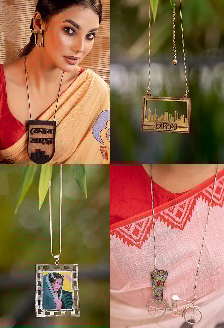 কেয়ার অব ঢাকার প্রদর্শনী: একই সঙ্গে অভিনব আর ক্ল্যাসিক গয়নার সমাহার