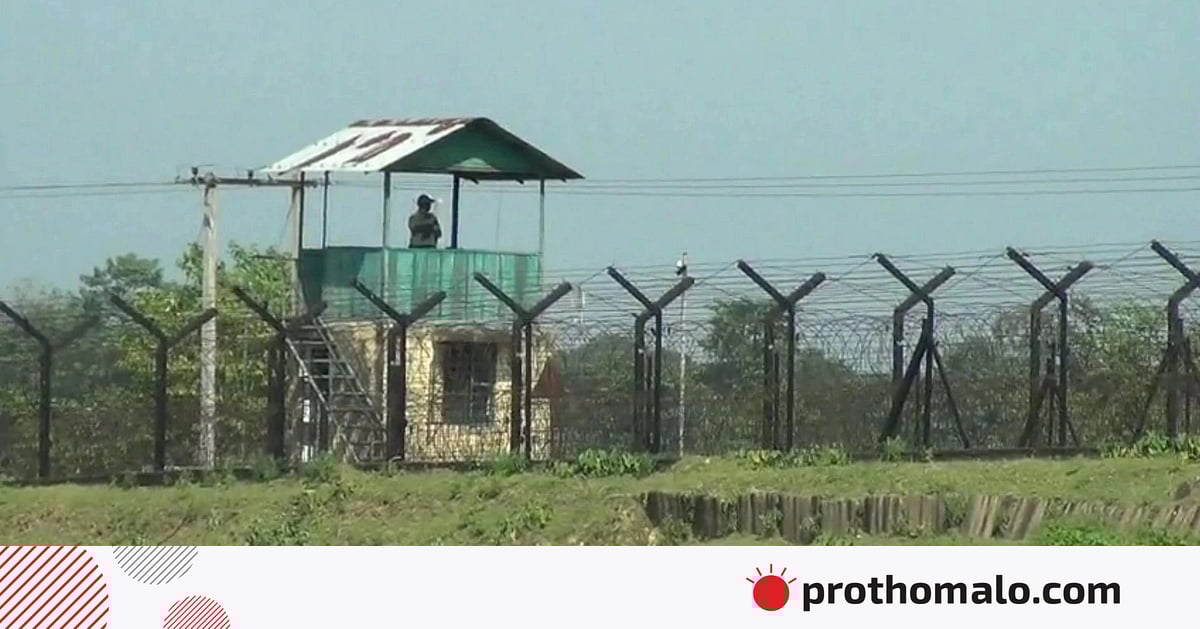 দর্শনা সীমান্তে বিএসএফের গুলিতে যুবকের মৃত্যুর খবর