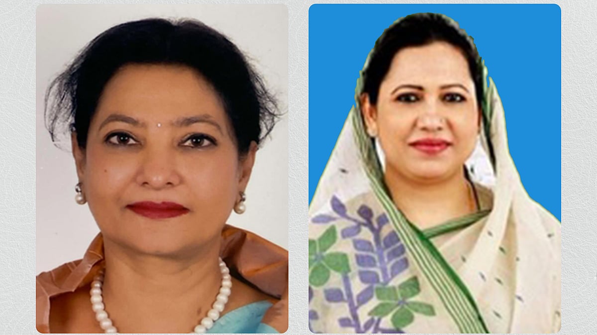 শাম্মী আহমেদ ও নিলুফার আনজুম