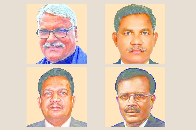 উপরের বাঁদিক থেকে
শামসুল হক
জেলা আওয়ামী লীগের সাবেক নেতা ও ডেপুটি স্পিকার ,গোলাম ফারুক
জেলা আওয়ামী লীগের সাধারণ সম্পাদক ও সংসদ সদস্য, শিমুল বিশ্বাস
বিএনপির চেয়ারপারসনের বিশেষ সহকারী, হাবিবুর রহমান
জেলা বিএনপির আহ্বায়ক  