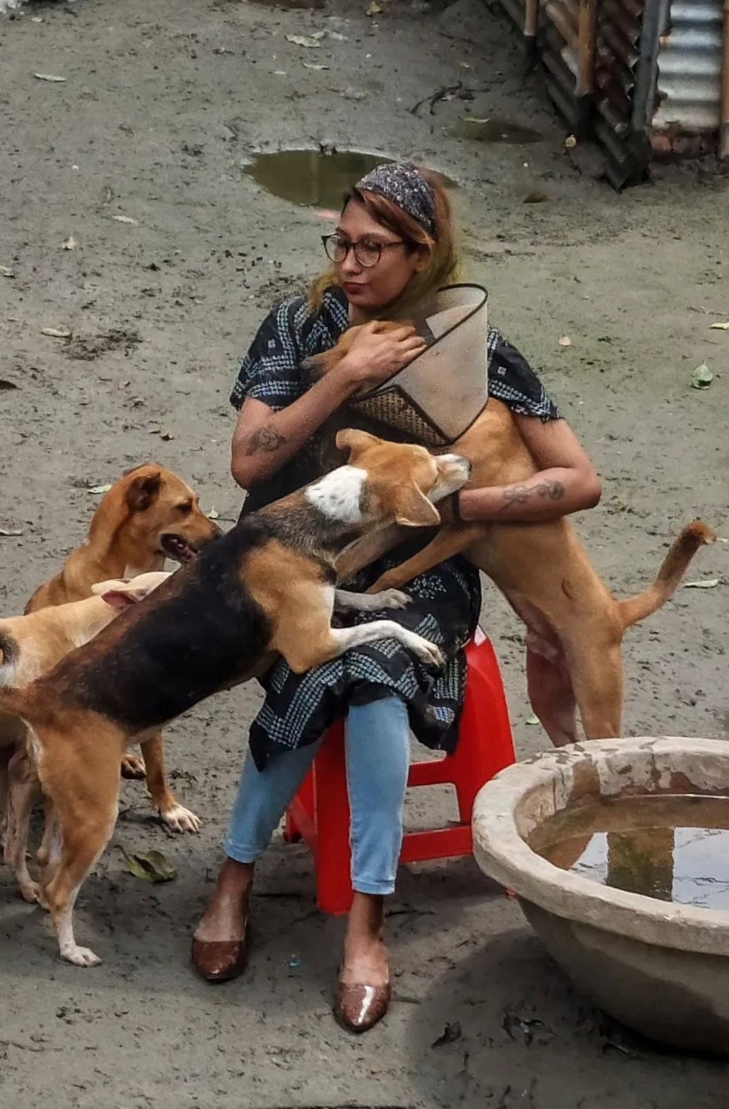 প্রাণীপ্রেমী দীপান্বিতা হৃদি