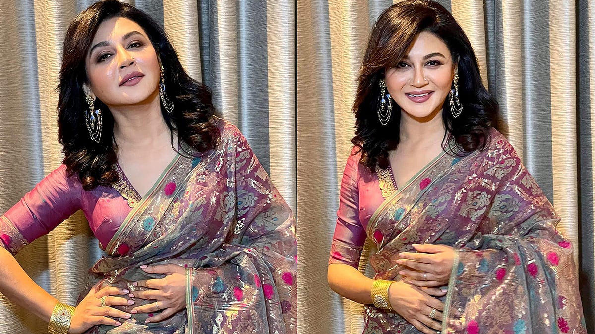 কড়ক সিং-এর প্রিমিয়ারে জয়া আহসানের জামদানি উদযাপন 