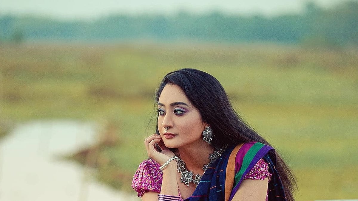 অভিনেত্রী স্বাগতা। ছবি: শিল্পীর সৌজন্যে