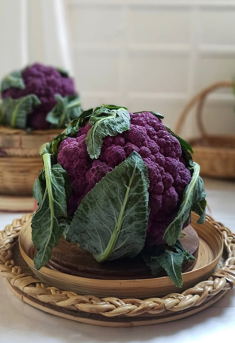 যে কারণে বেশি উপকারি বেগুনি ফুলকপি