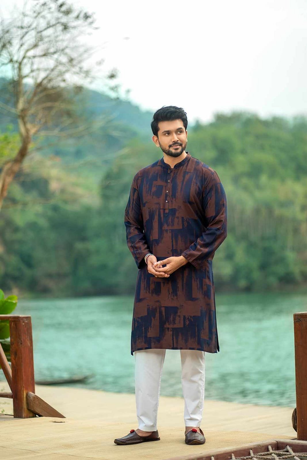 ঈদে ইজি ফ্যাশনে নান্দনিক পাঞ্জাবি