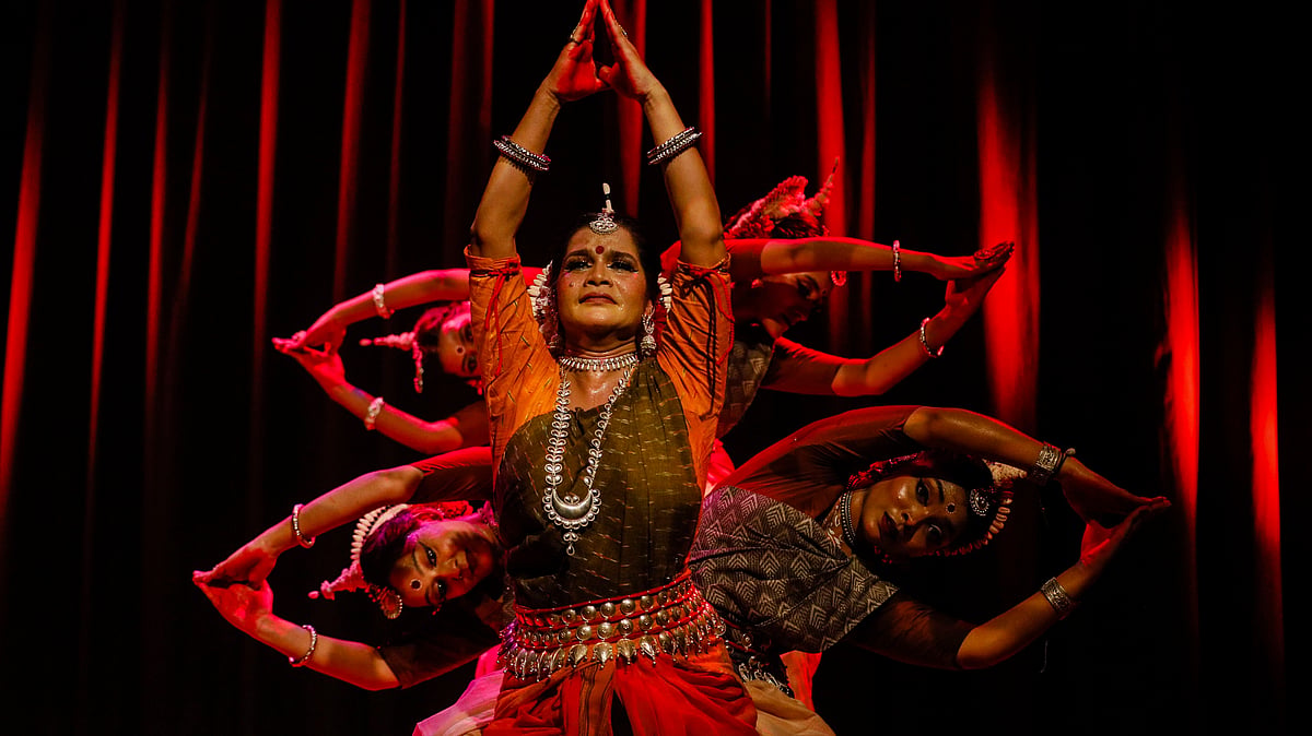 ওডিশি নৃত্যের একটি দৃশ্য