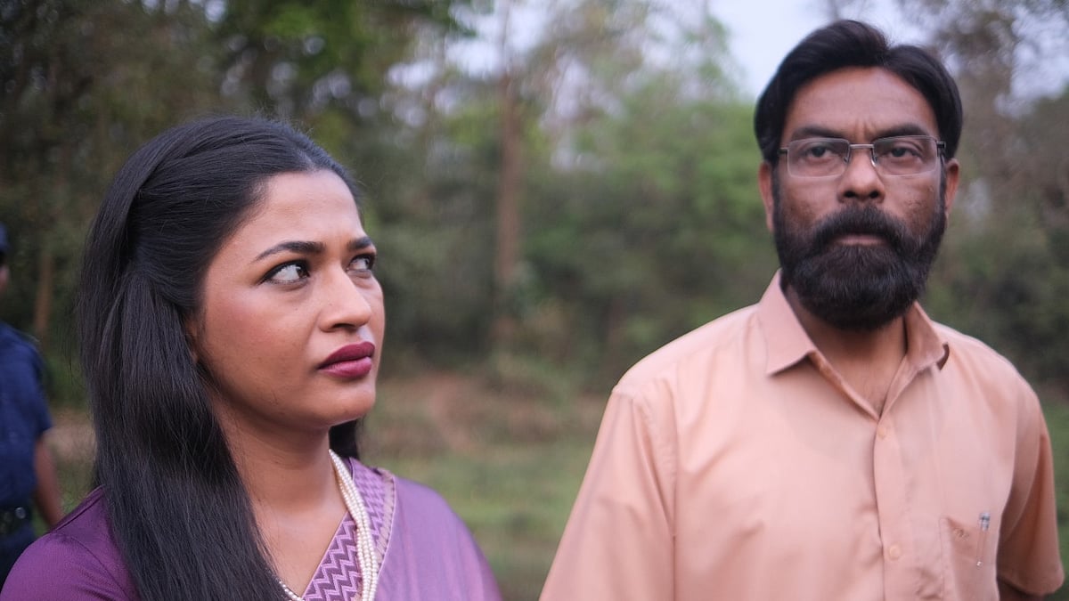 বাঁধন ও নাসির উদ্দিন খান। ছবি: পরিচালকের সৌজন্যে