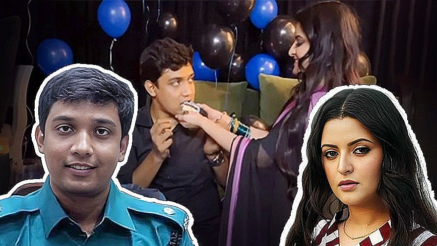 সাকলায়েন–পরীমনি সম্পর্ক, প্রশ্নের জবাবে যা বলেছিলেন নায়িকা