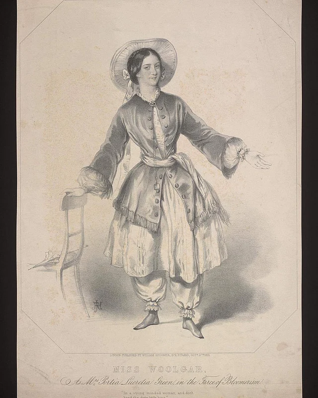 উনিশ শতকে টার্কিশ ট্রাউজার পরে নারীরা ভোটের অধিকার ও মতপ্রকাশের স্বাধীনতা চান এলিজাবেথ স্মিথ মিলার 