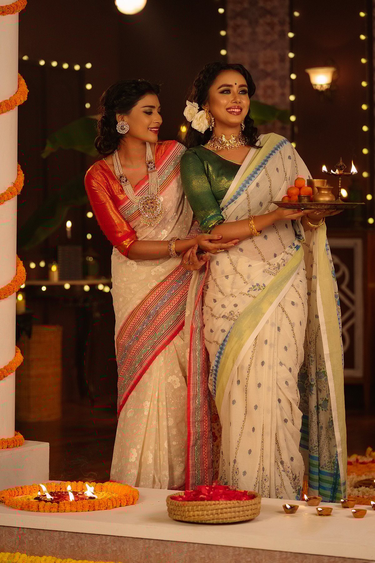 আধুনিক ট্রেন্ড ও ঐতিহ্যের সমন্বয়ে আকর্ষণীয় লা রিভের পূজা সংগ্রহ