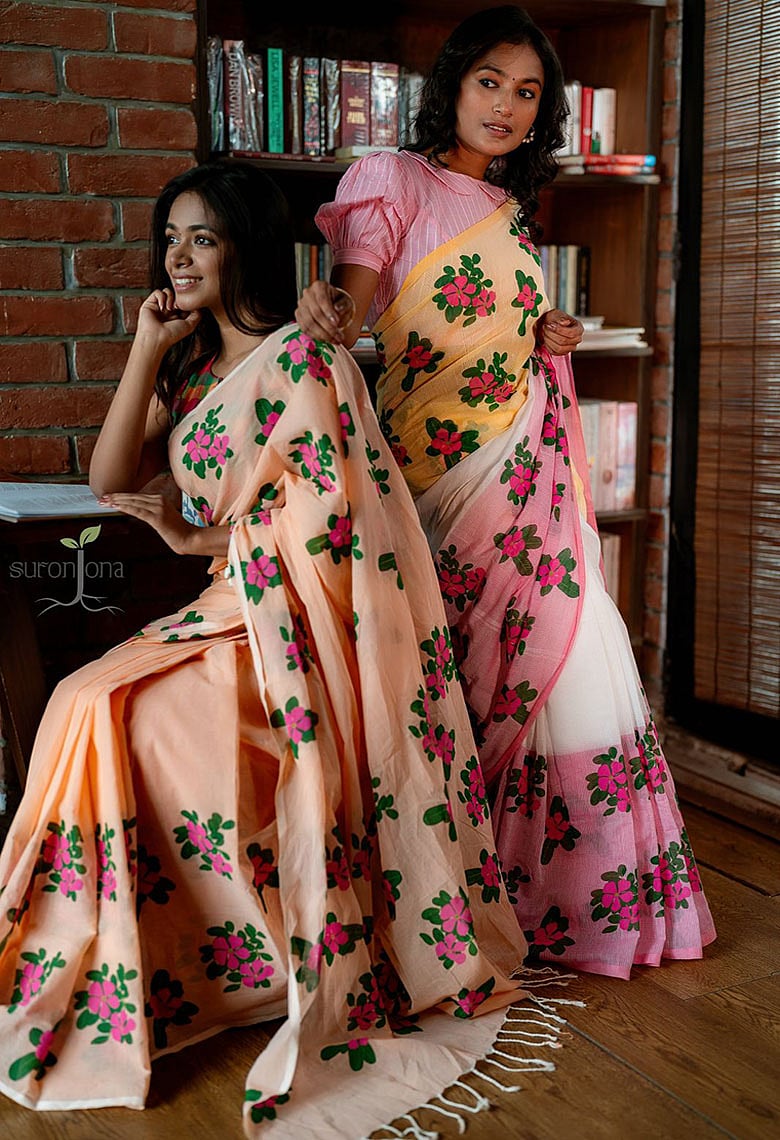 সুরঞ্জনার শারদ সংগ্রহ: মনে করিয়ে দেবে কাশবনে দাঁড়িয়ে অপু–দুর্গার ট্রেন দেখার দৃশ্য