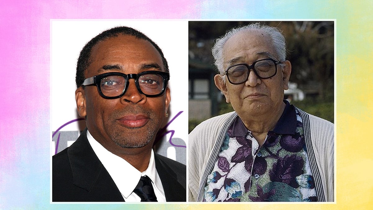 স্পাইক লি ও আকিরা কুরোসাওয়া। ছবি: আইএমডিবি