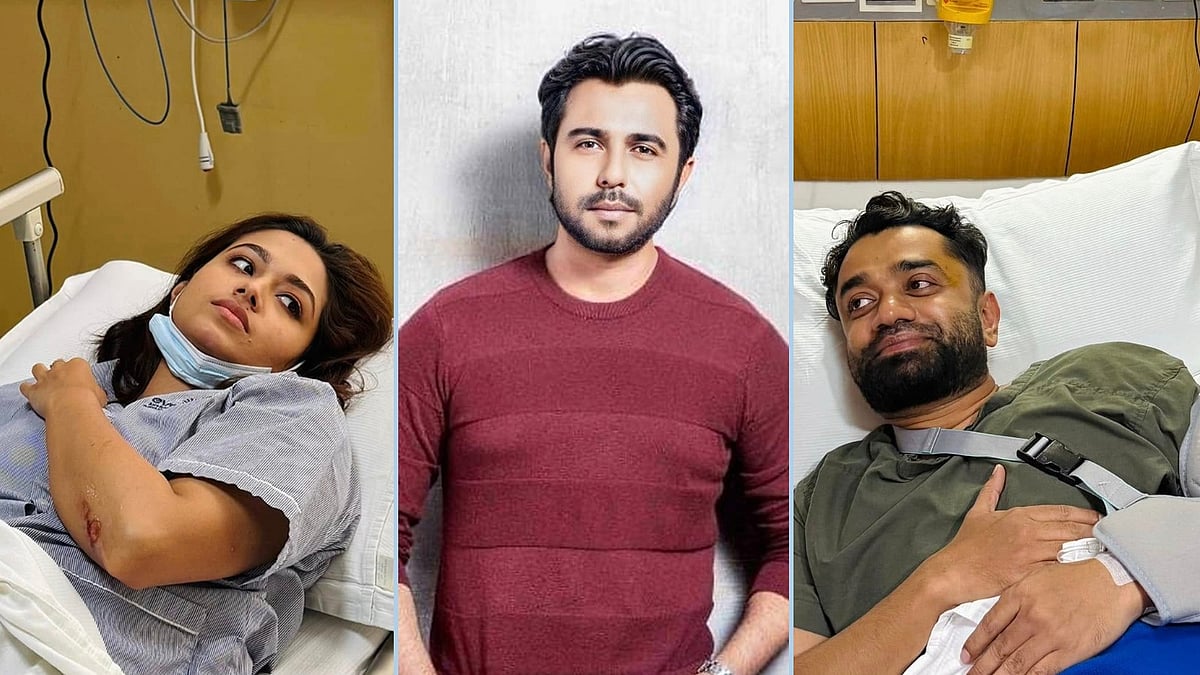 ফারিণ, অপূর্ব ও পাভেল। ছবি: ফেসবুক থেকে