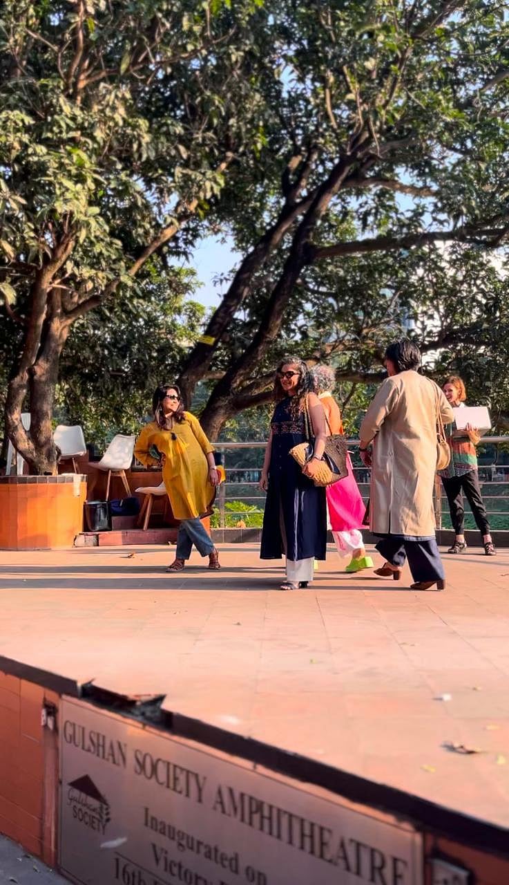 ঢাকা ফ্লো-র আসরে হুমায়রা খানের সাসটেইনেবল ফ্যাশন শো