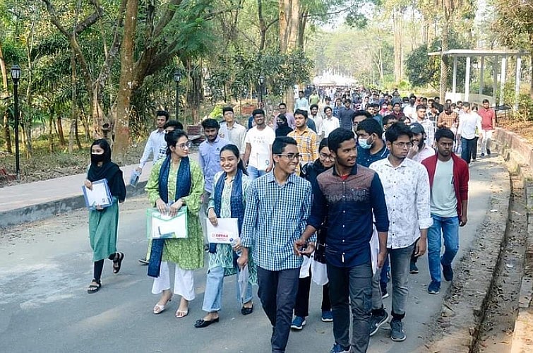 গুচ্ছের ‘বি’ ইউনিটের সিট প্ল্যান প্রকাশ, দেখবেন যেভাবে