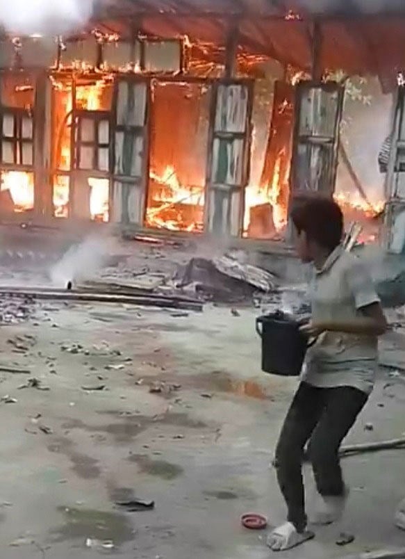 ছবি: ভিডিও থেকে নেওয়া।