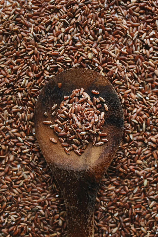 লাল চাল প্রোটিন সমৃদ্ধ