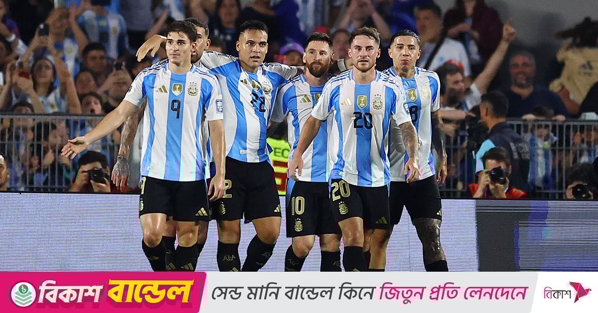 এশিয়া ও আফ্রিকা সফরে ৪ ম্যাচ খেলবে আর্জেন্টিনা, প্রতিপক্ষ কারা