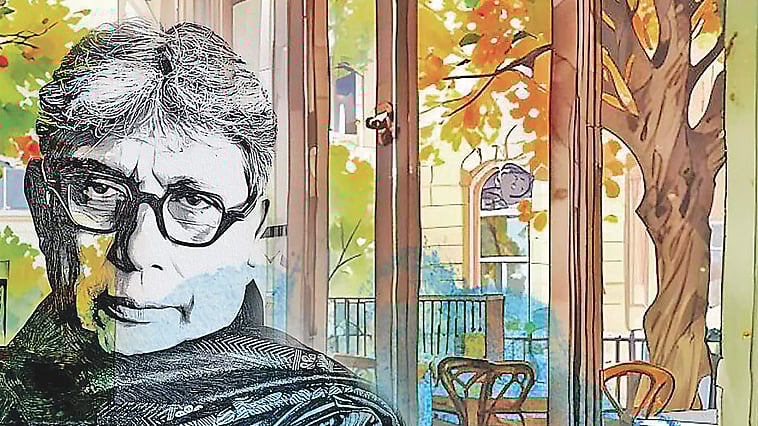 কোলাজে আত্মপ্রতিকৃতি: শিল্পী আফজাল হোসেন