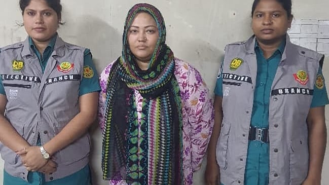 ছবি: পুলিশের কাছ থেকে পাওয়া