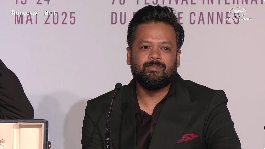 সংবাদ সম্মেলনে রাজীব। ছবি: উৎসবের সাইট থেকে