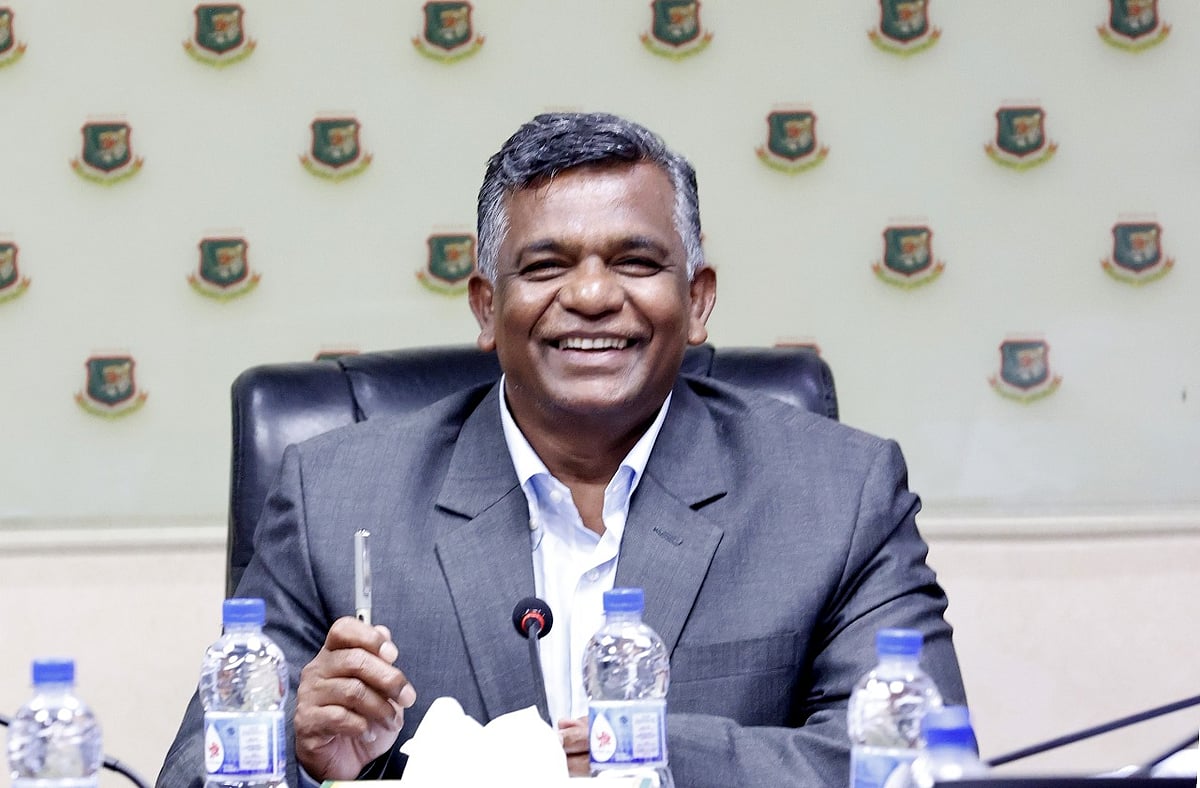 নতুন বিসিবি সভাপতি আমিনুল ইসলাম।