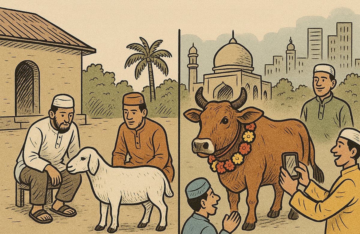 তখন কোরবানি ছিল একান্ত ঘরোয়া, আজ কোথাও কোথাও তা প্রতিযোগিতার by মোহাম্মদ মাজহারুল হান্নান