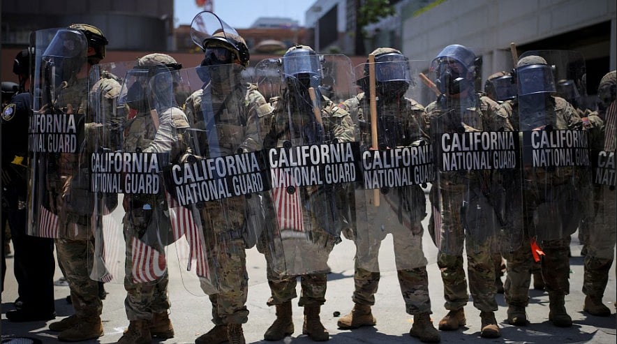যুক্তরাষ্ট্রের ‘ন্যাশনাল গার্ড’ কী, কখন এই বাহিনী মোতায়েন করা হয়