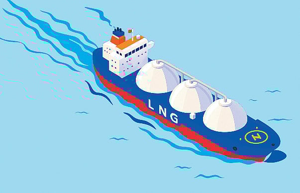 এবার এলএনজি করে গ্যাস আনার চিন্তা