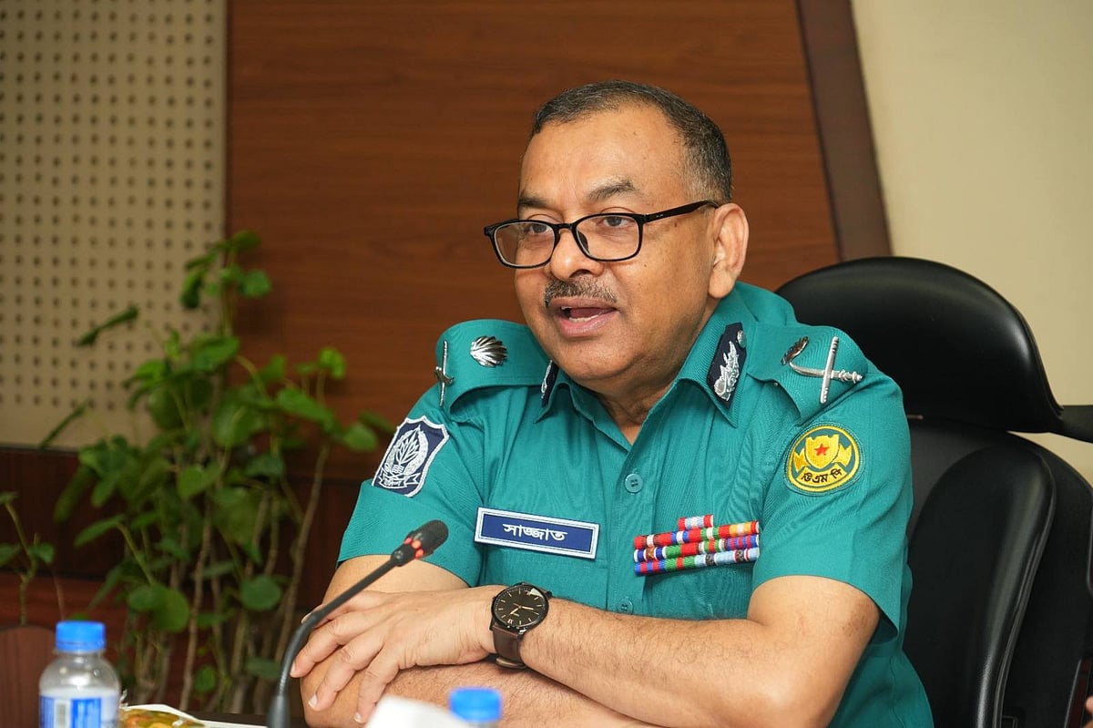 ডিএমপি কমিশনার শেখ মো. সাজ্জাত আলী