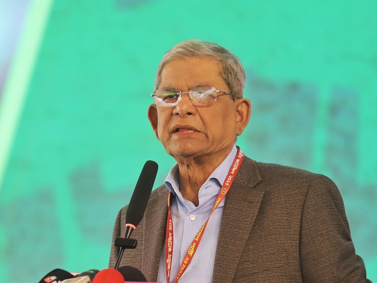 বিএনপির মহাসচিব মির্জা ফখরুল ইসলাম আলমগীর