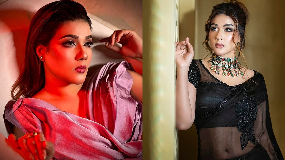 আবেদনময় দুই লুকে এক সময়ের তুমুল জনপ্রিয় এই চিত্রনায়িকা 