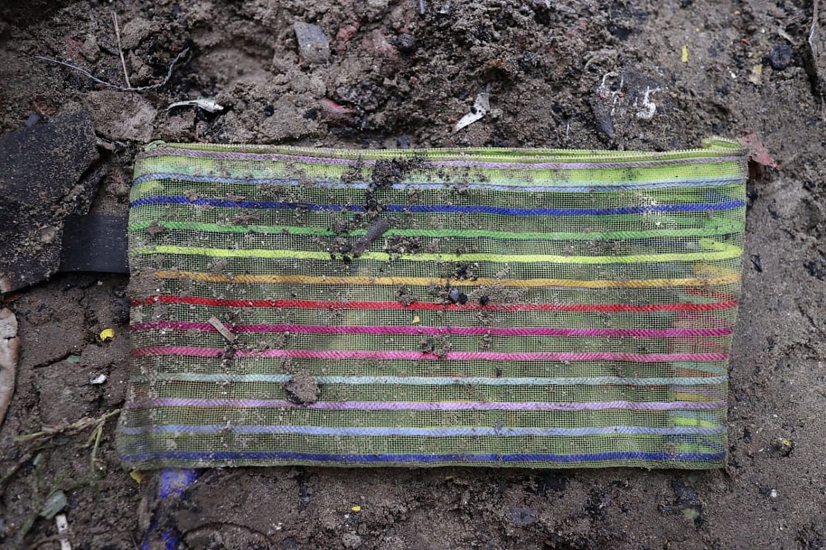 শিক্ষার্থীর পেনসিল–কলমের ব্যাগ 